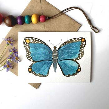 Butterfly greeting card